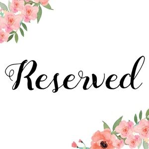 Reserved for Hilary